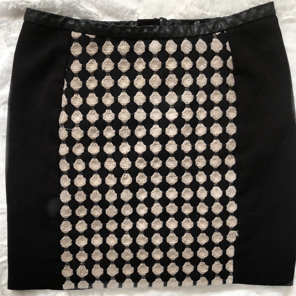 Black and White Dot Skirt